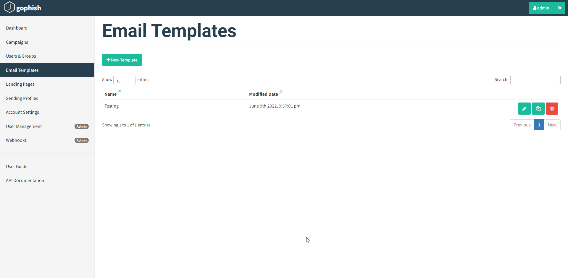 Phishing Simulation With Gophish