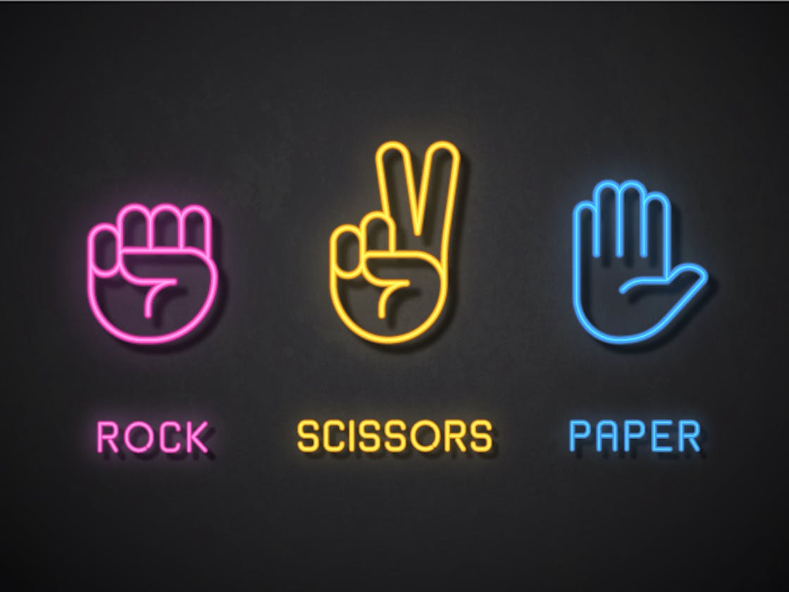How to code a simple rock, paper, scissors game on Python