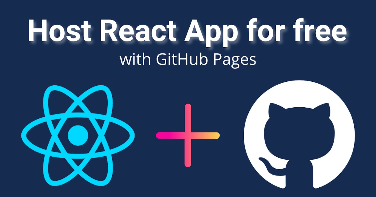 How to host React app on GitHub Pages
