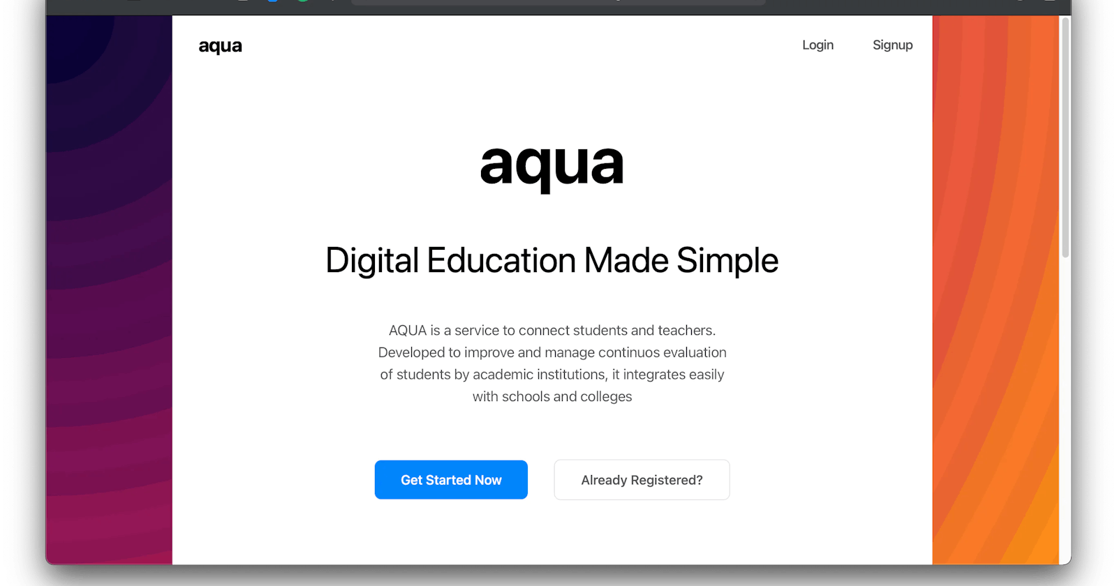Introducing AQUA: Digital Education Made Simple