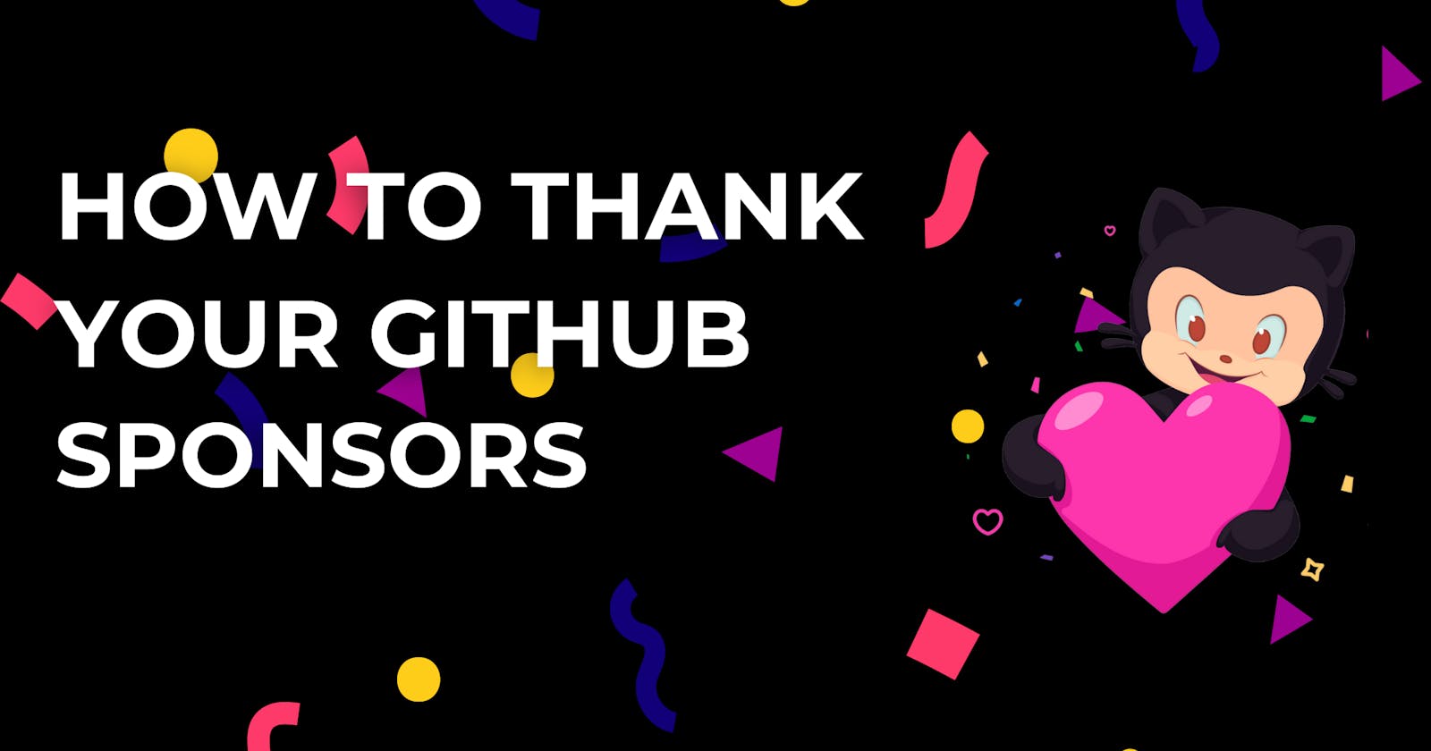 How to Thank Sponsors for Supporting Your Open Source Project