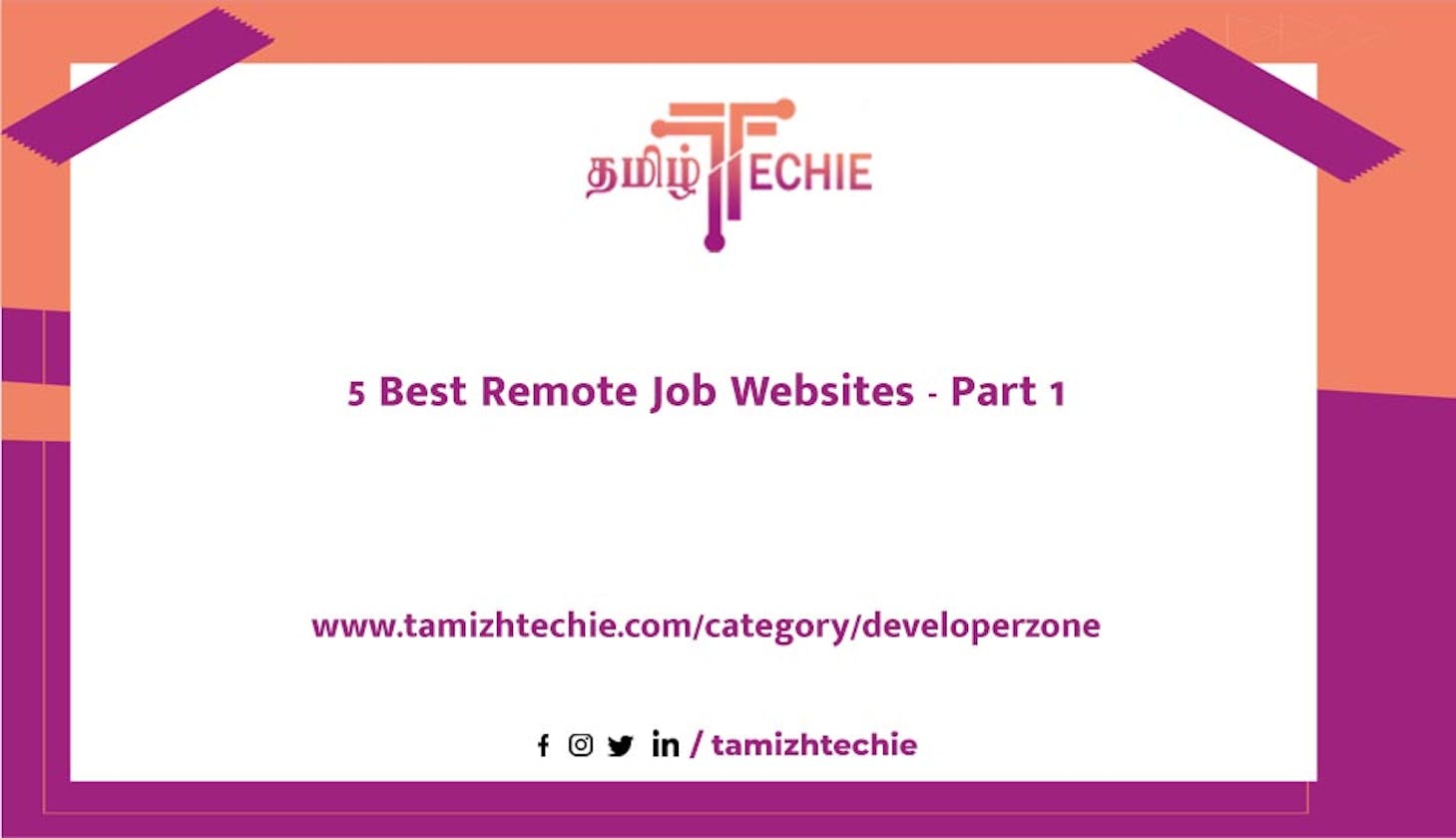 Best 10 Remote job websites