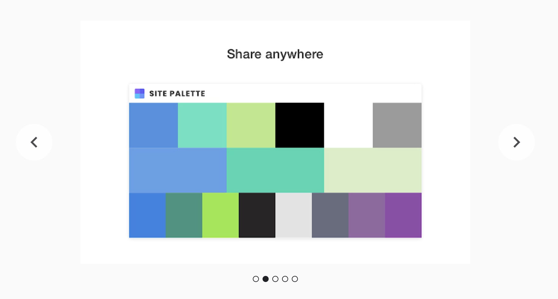 Site Palette Chrome Extension