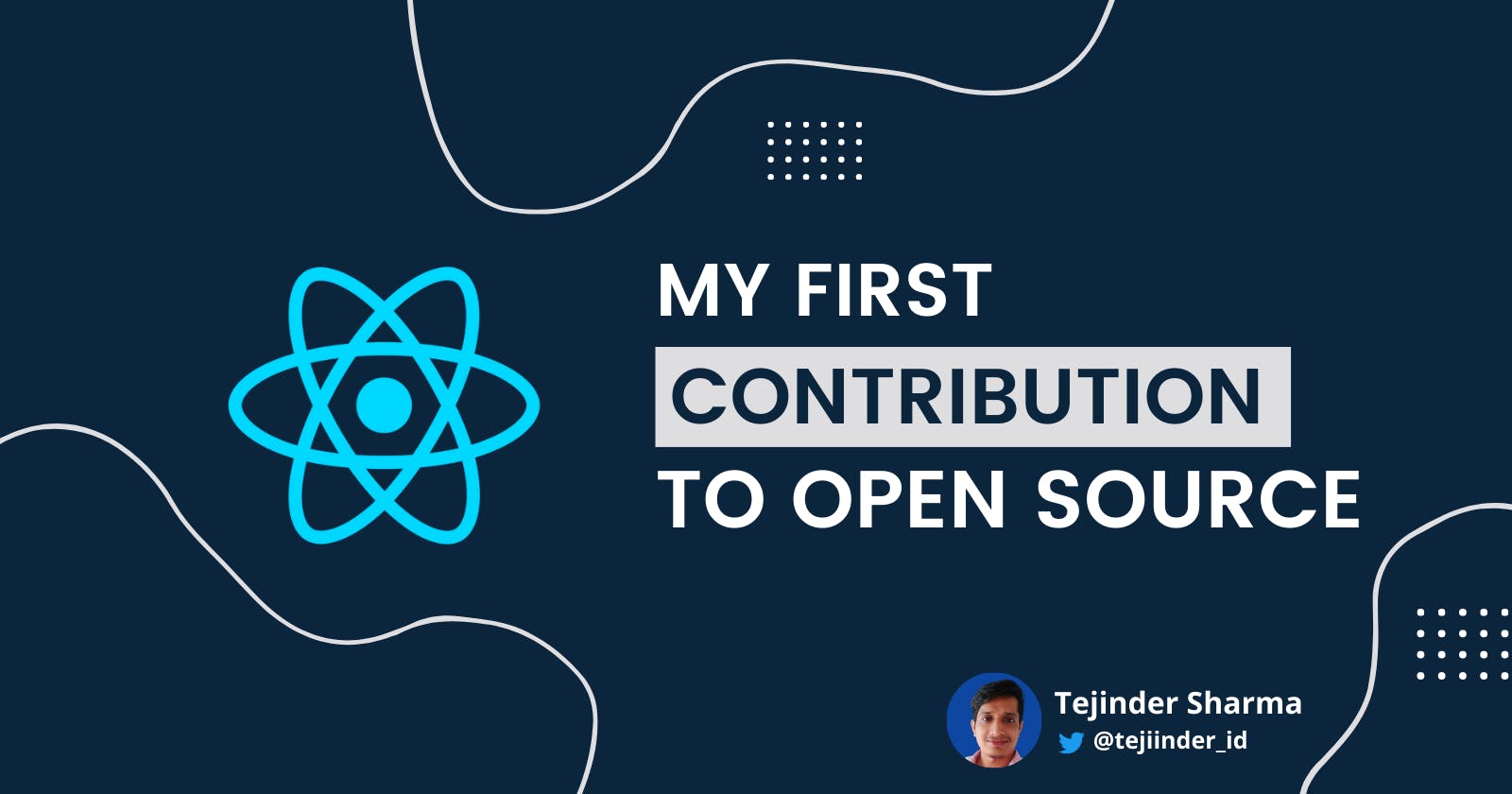 My First Contribution to Open Source.
