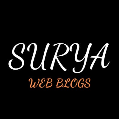 Surya's Web Blogs