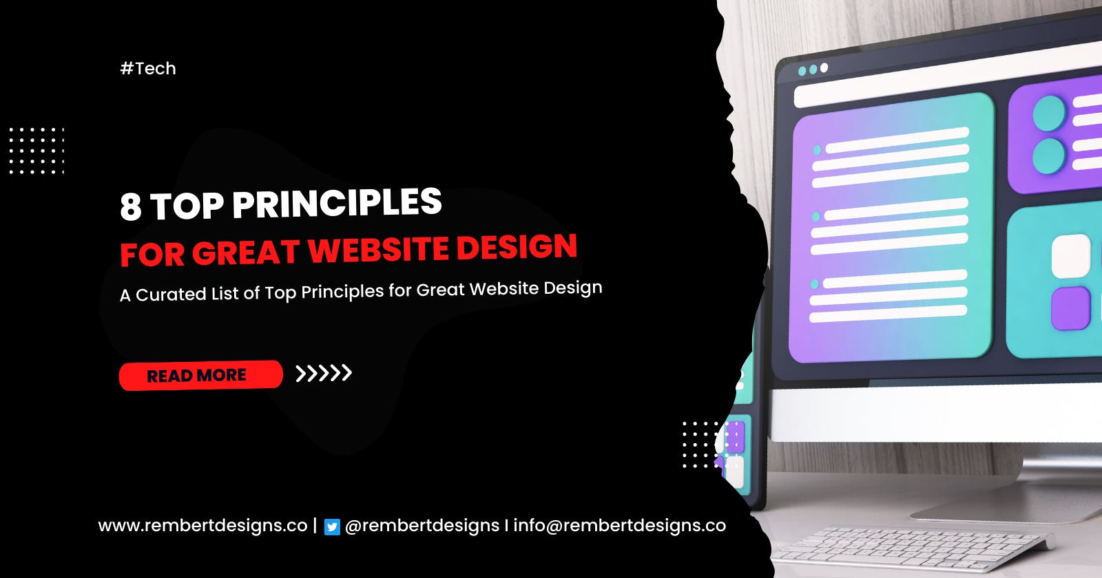 8 Top Principles for Great Website Design