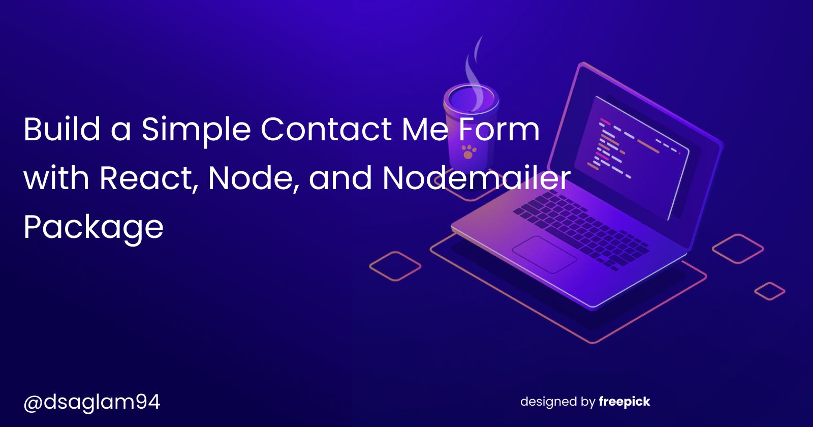 Build a Simple Contact Me Form with React, Node, and Nodemailer Package