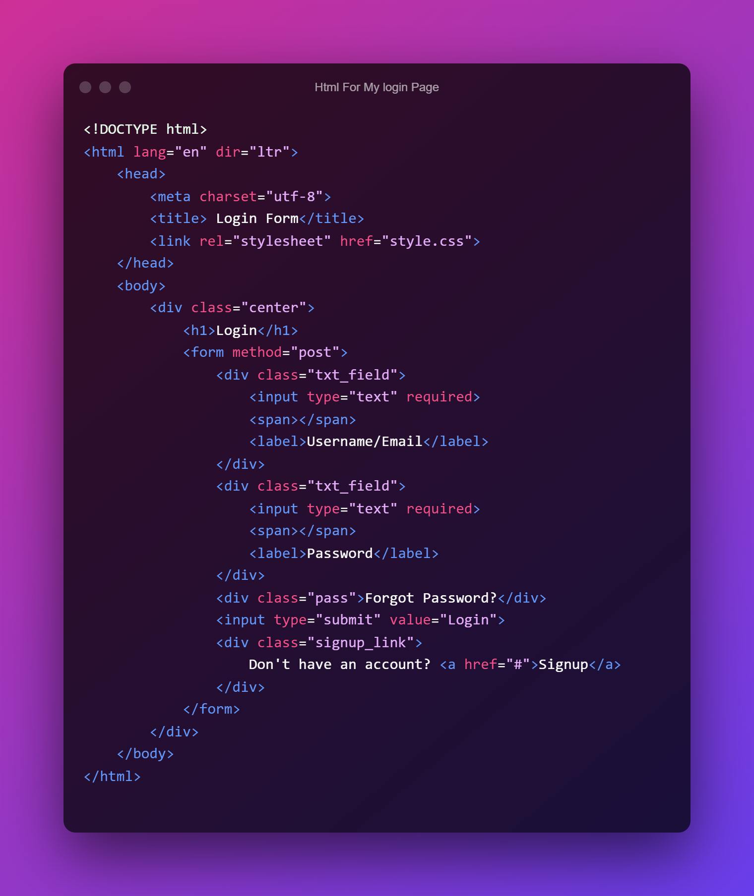 Html For My login Page.png