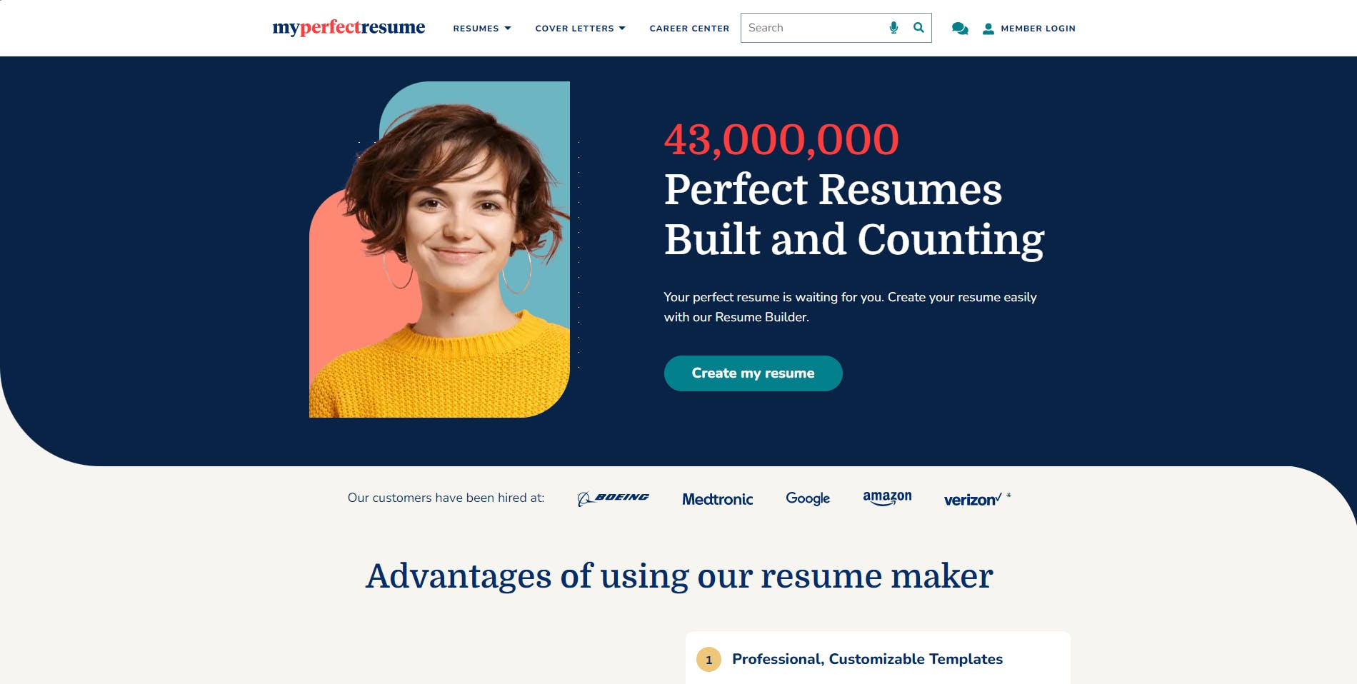 good resume building websites