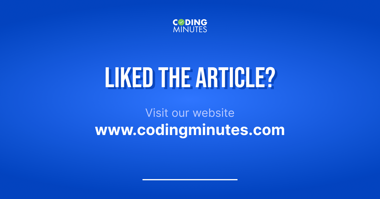 Visit Coding Minutes Website