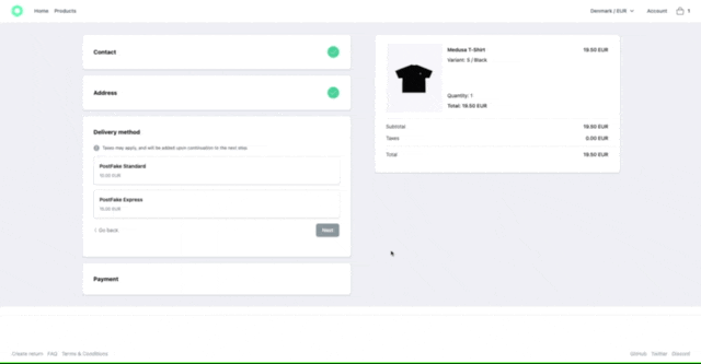 Checkout with Stripe Demo