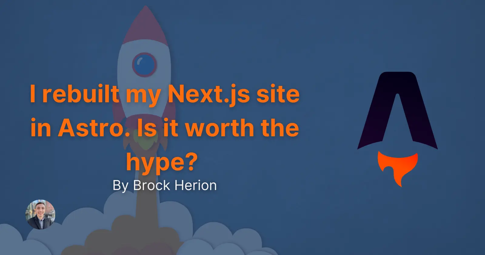 I rebuilt my Next.js site in Astro. Does it live up to the hype?