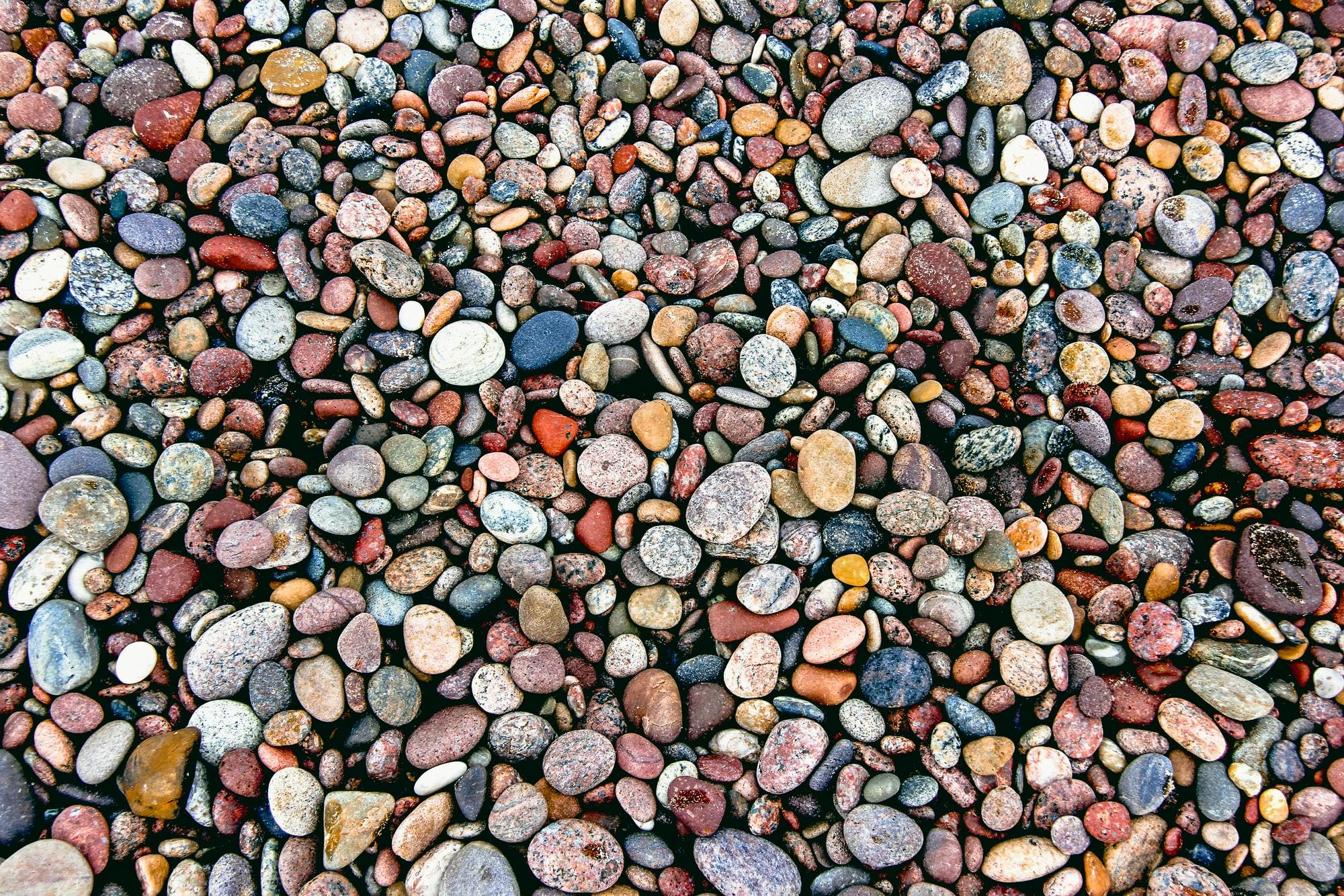 Beach stones unsplash G8FMqamIG90