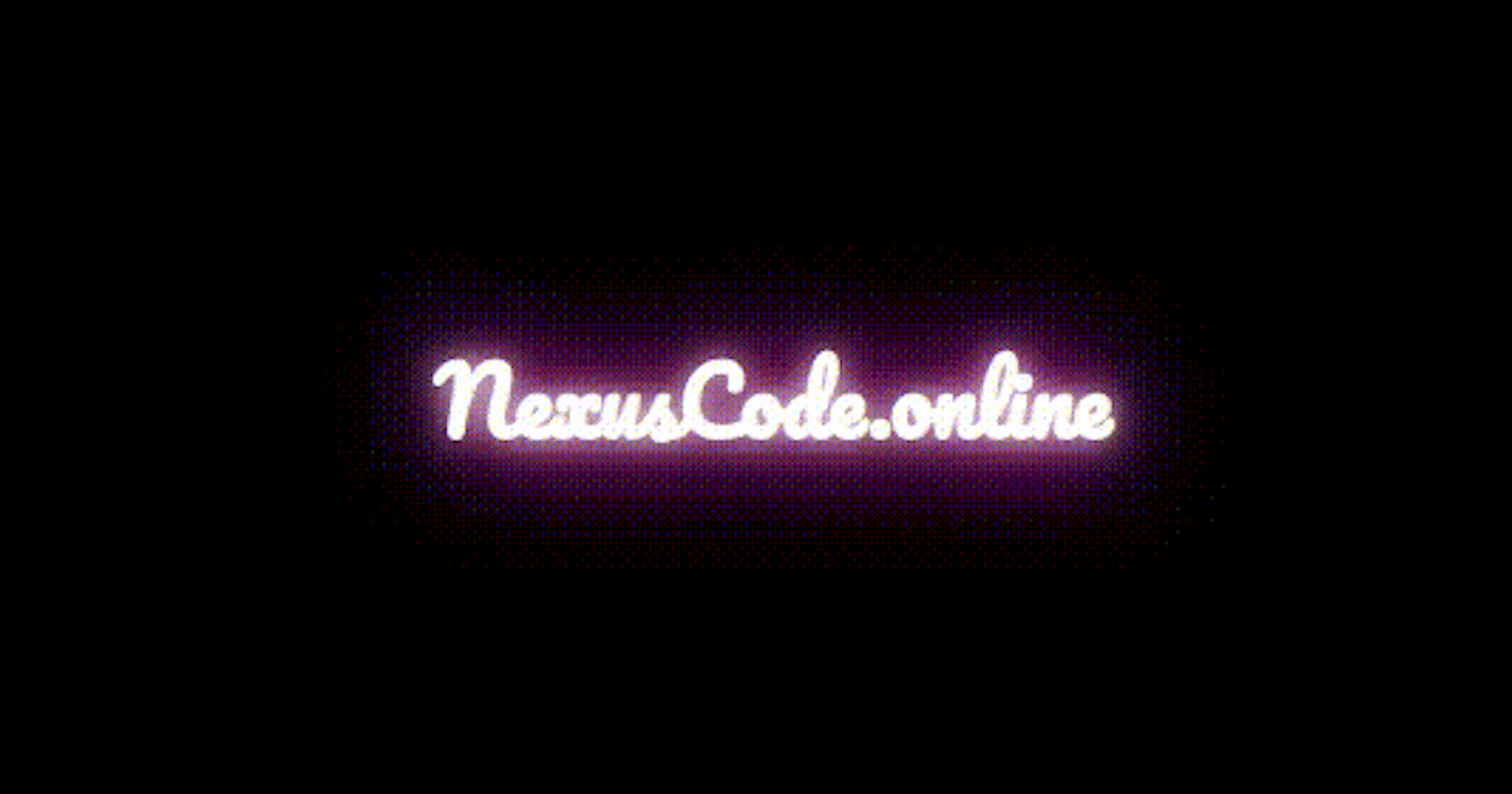 How to create neon text using vanilla CSS