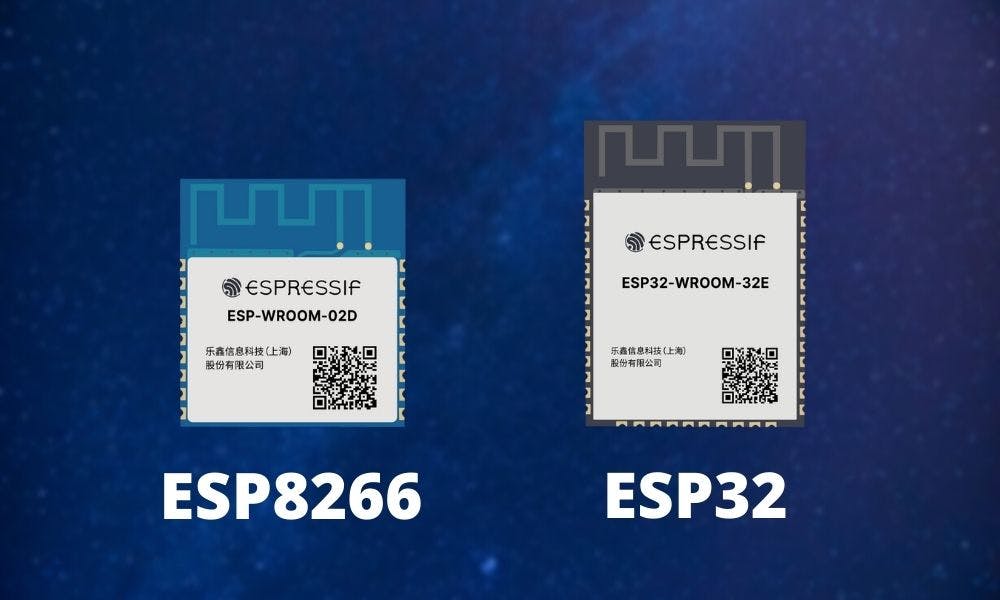 ESP-WROOM-02D Module and ESP32-WROOM-32E Module