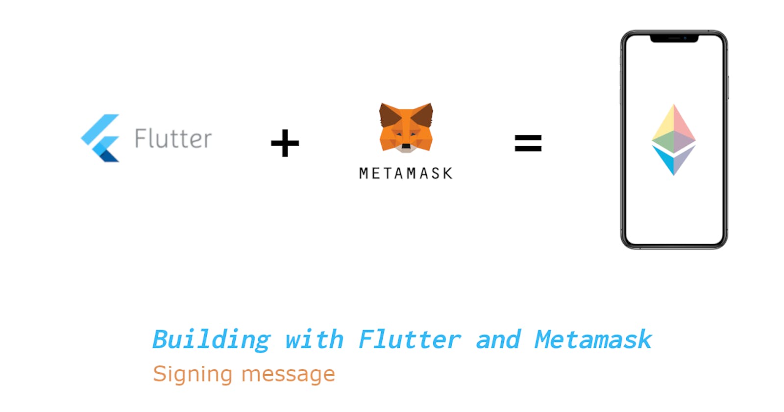 Signing Message using Metamask in Flutter