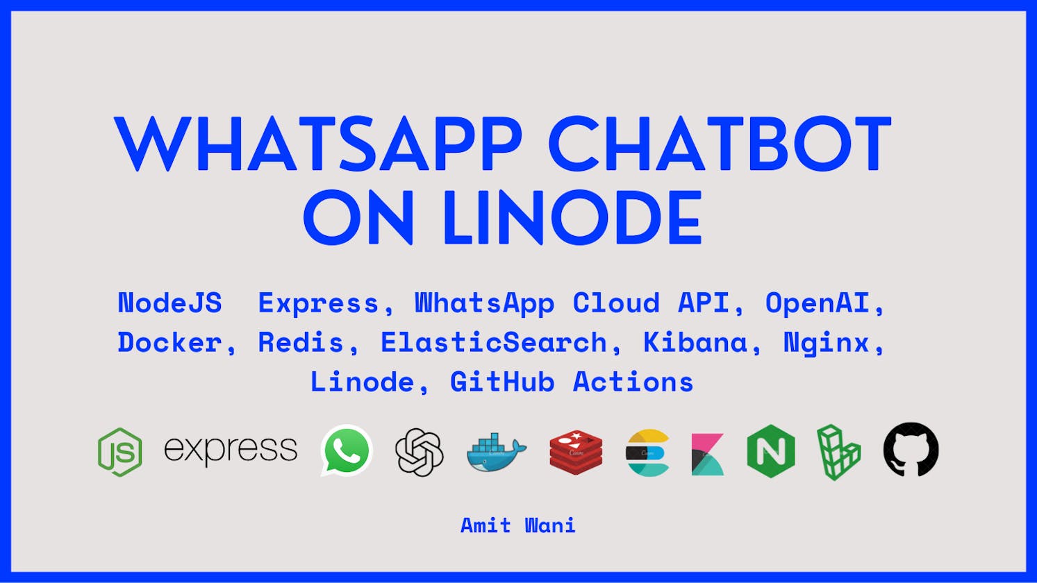 Winnie - AI WhatsApp Chatbot on Linode!