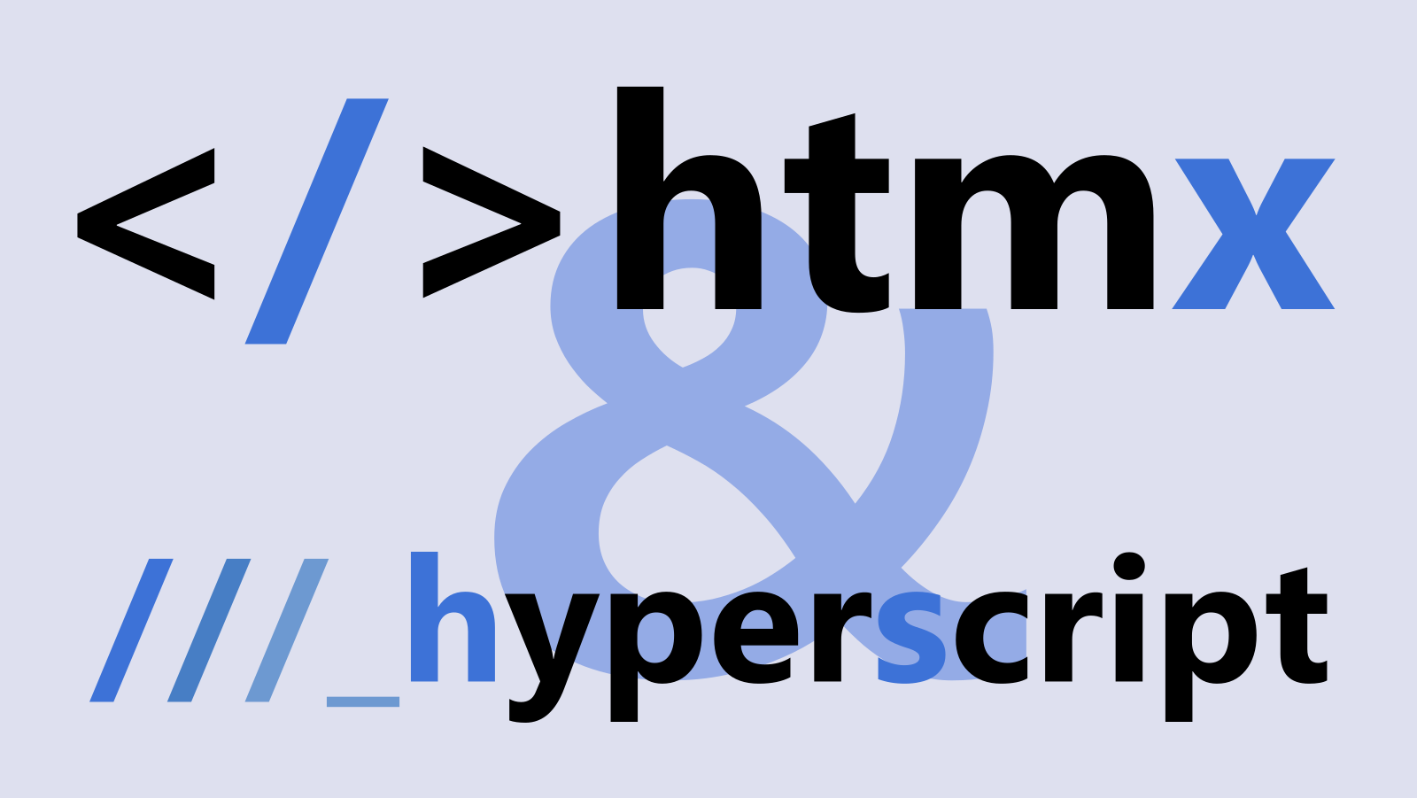 Reimagining front-end web development with htmx and hyperscript