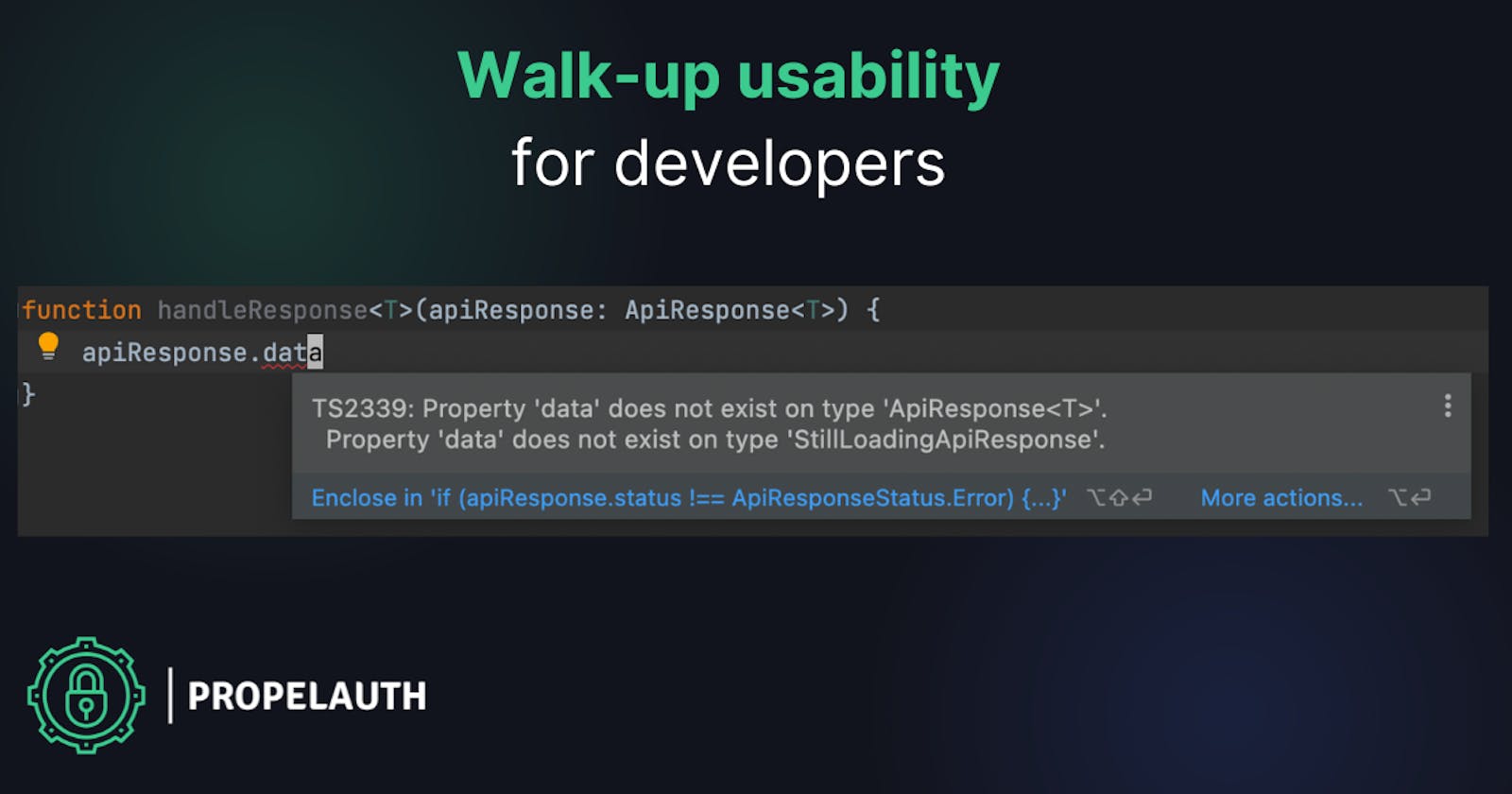 Walk-up usable codebases