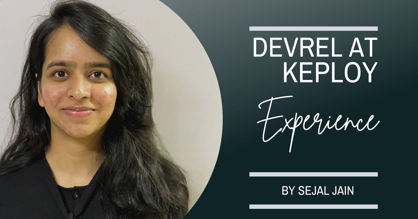 DevRel at Keploy - Experience