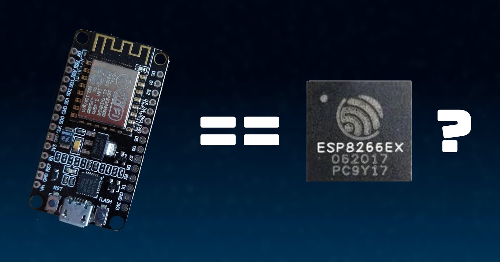 NodeMCU, ESP12, ESP8266 - What is the difference?
