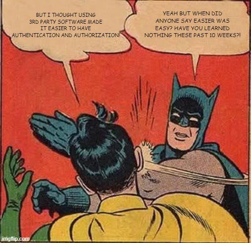 Batman and Robin auth0 meme