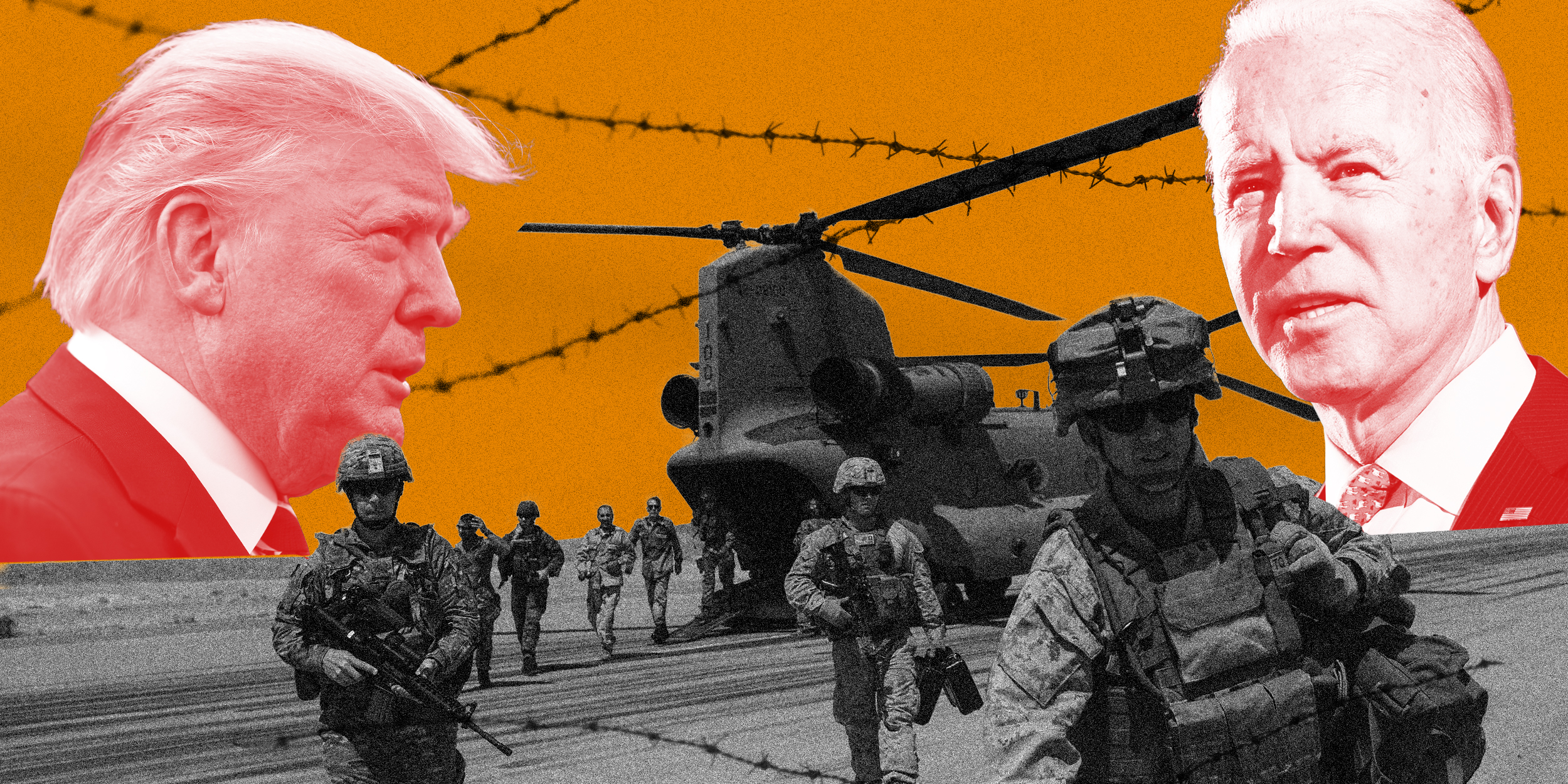 Trump Vs Biden Over Handling Afghanistan