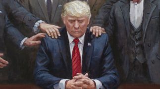Trump Being Consoled