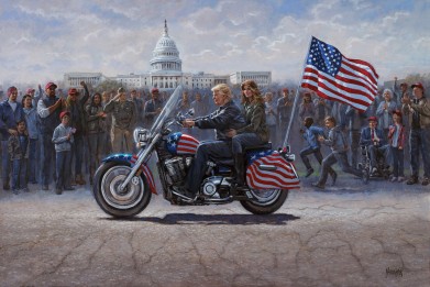 Donald & Melania Ride