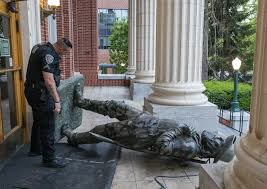Christopher Columbus Statue Taken Down