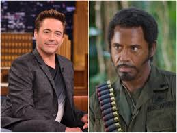 Robert Downey Jr In Blackface