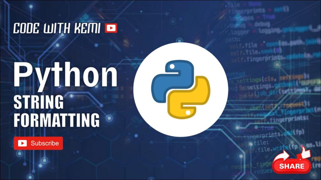 Python String Formats