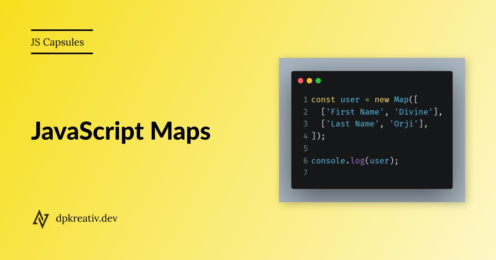 JS Capsules: Maps