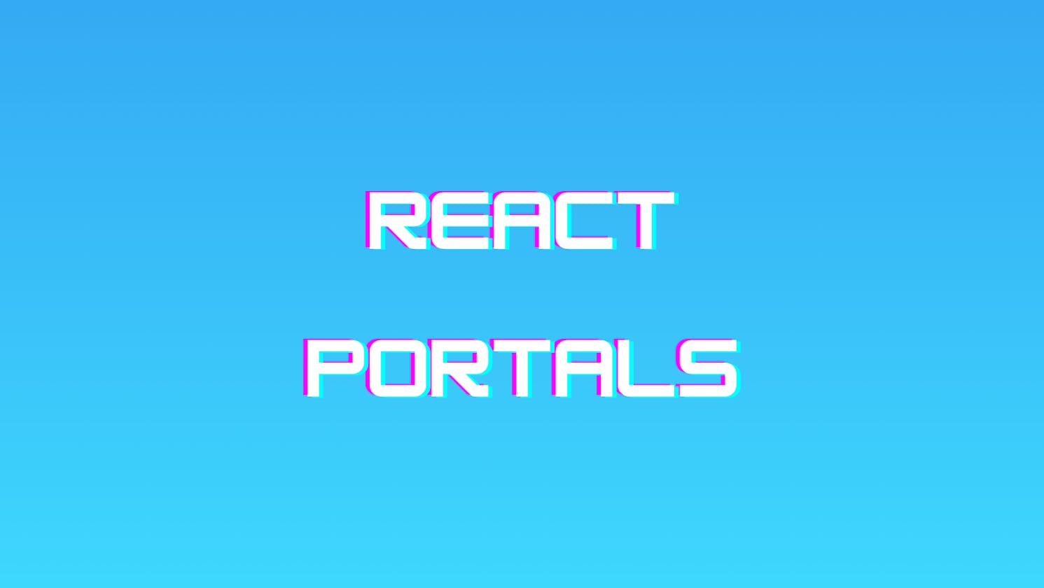Teleport react components in your page