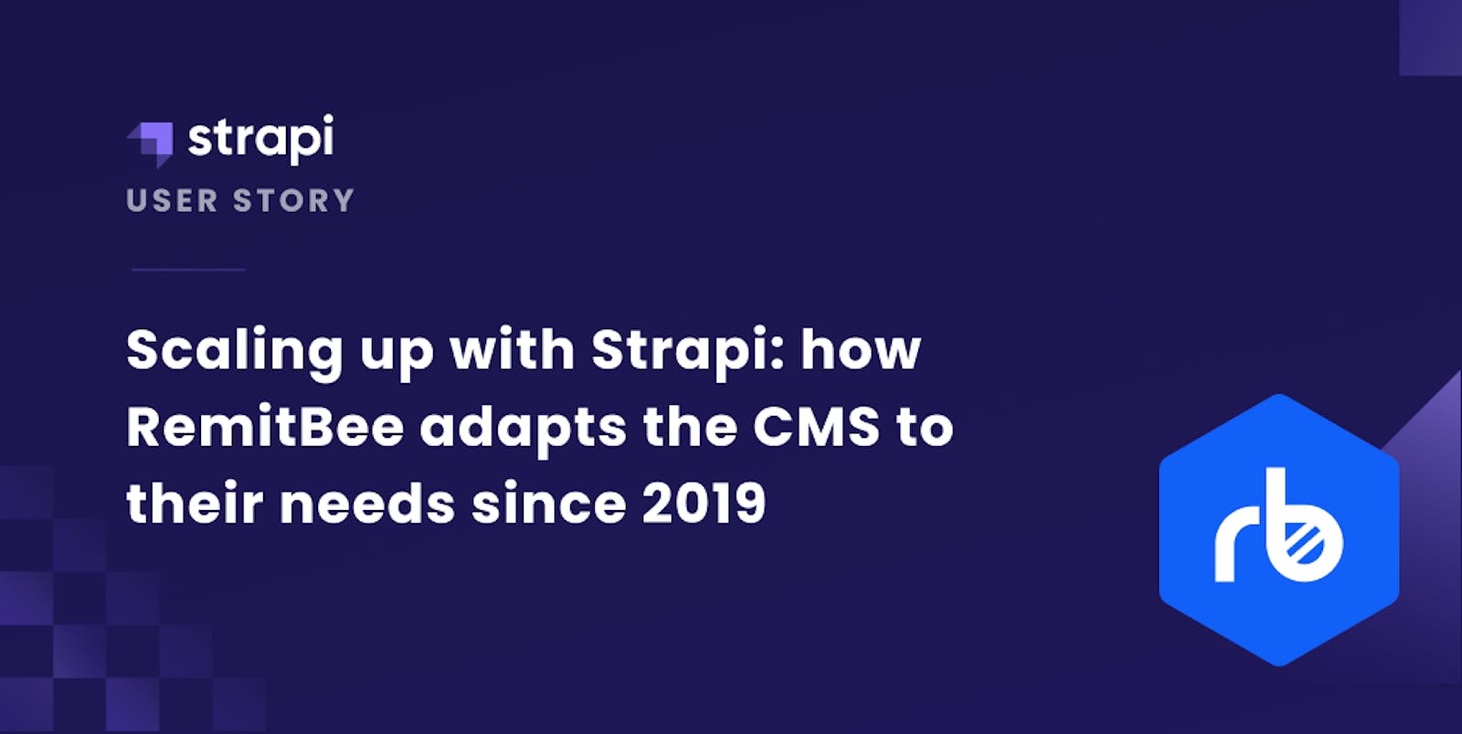 Scaling up with Strapi: how RemitBee adapts the CMS to their needs since 2019