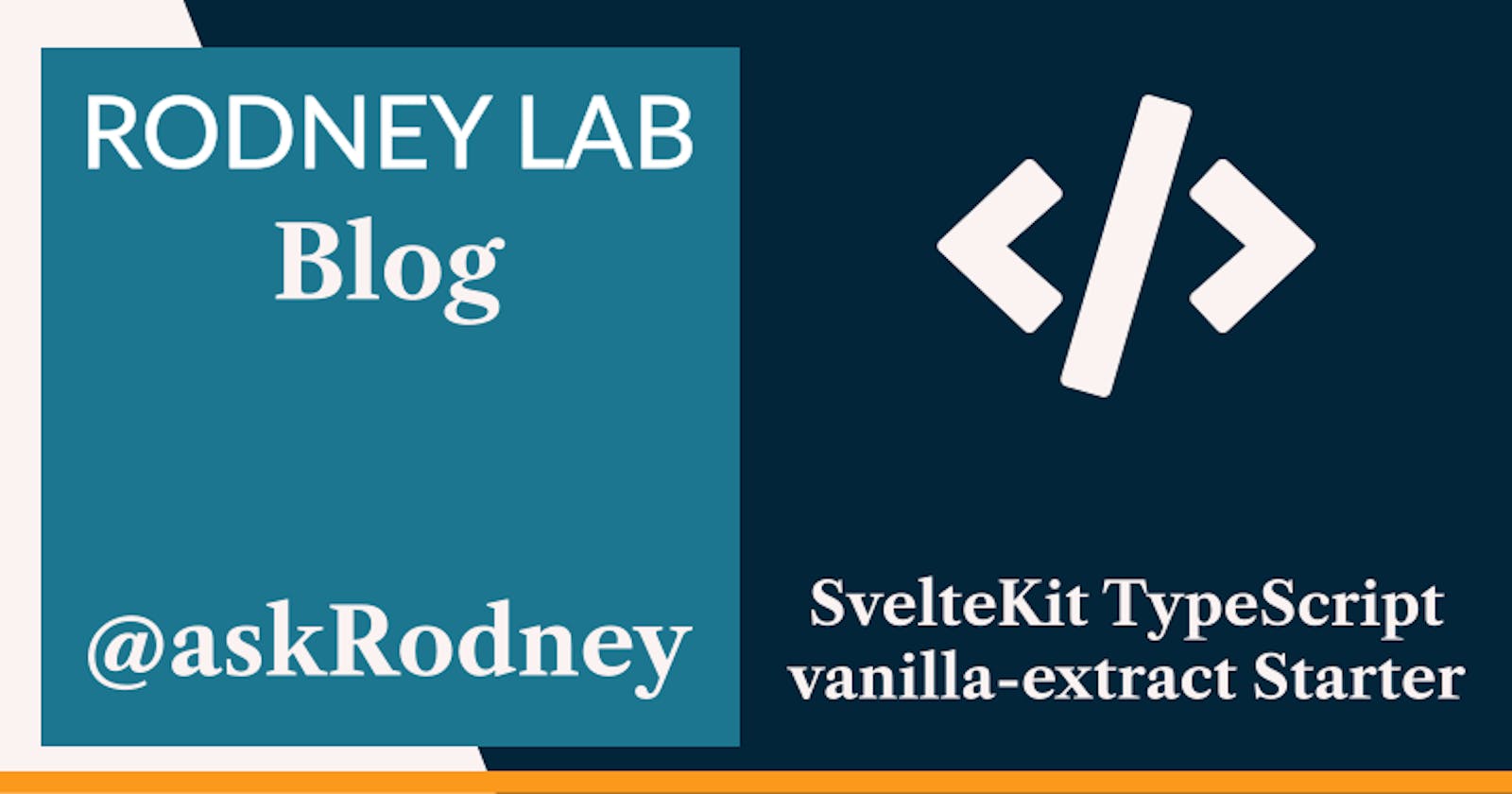 SvelteKit TypeScript vanilla-extract Starter