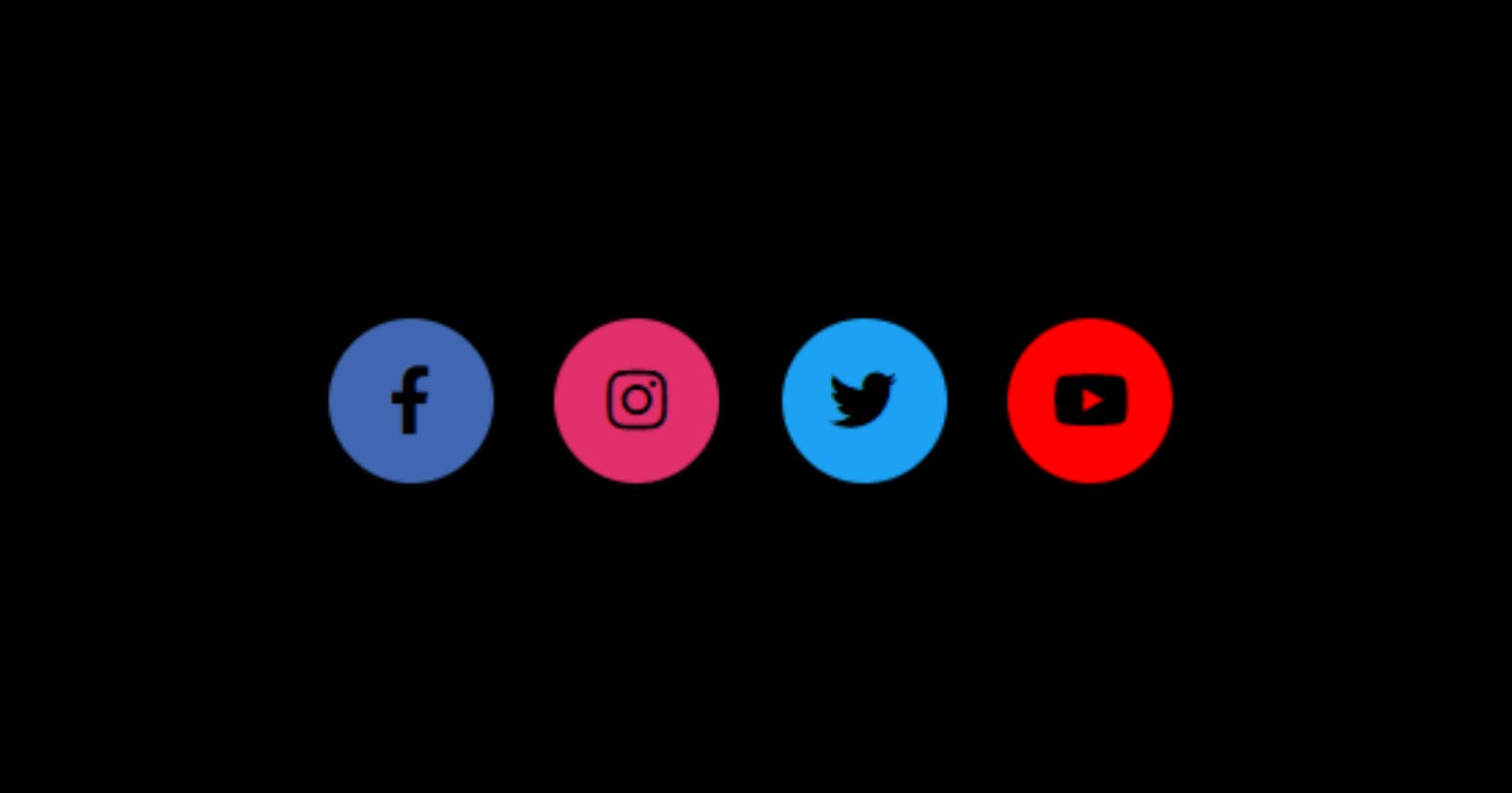 Awesome Social Media icons Hover/Effect using CSS