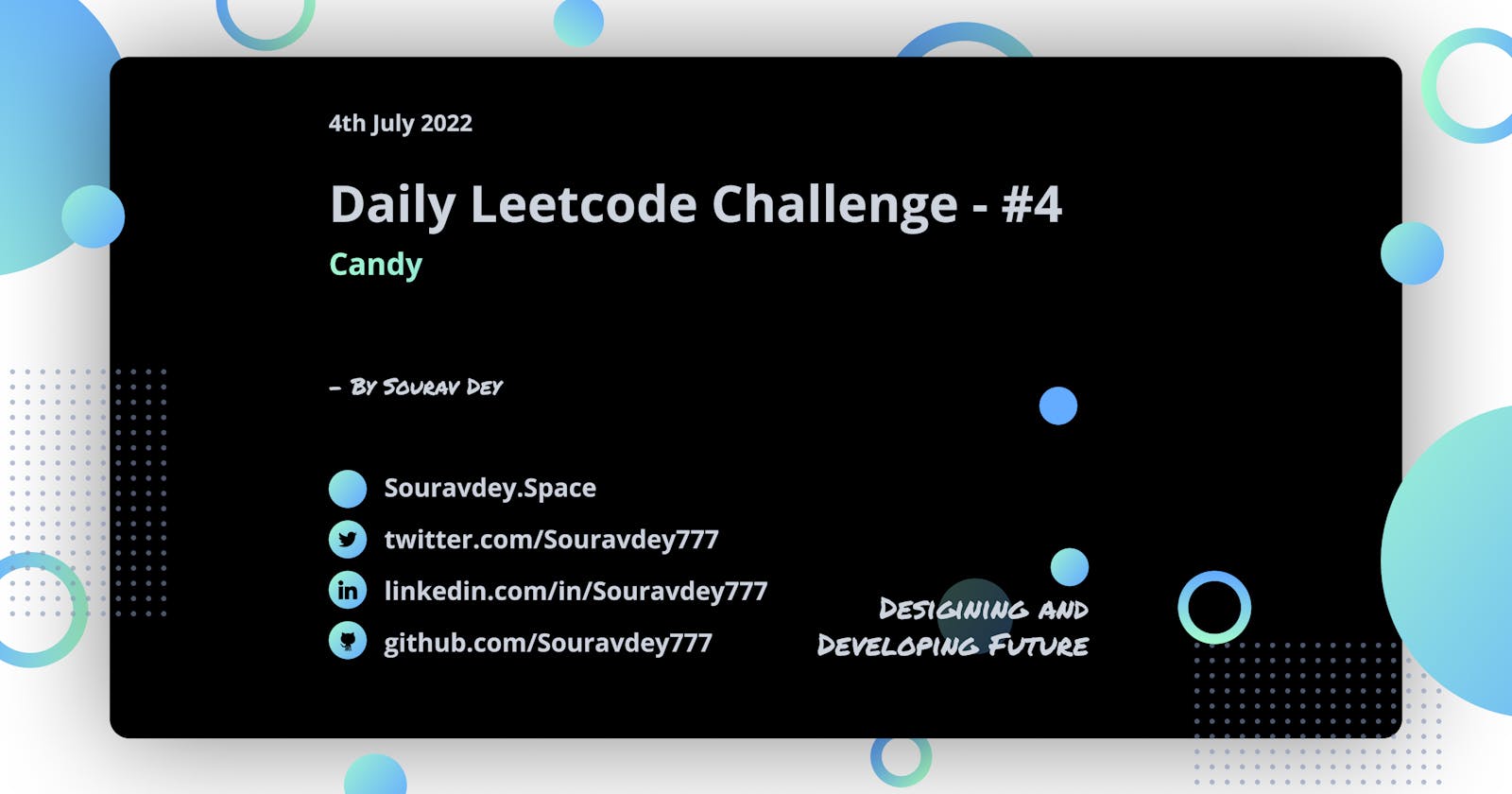 LeetCode Question - 135. Candy 🍭