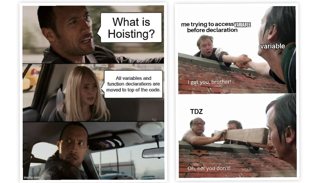 Understanding Hoisting and TDZ(Temporal Dead Zone) in JS✨