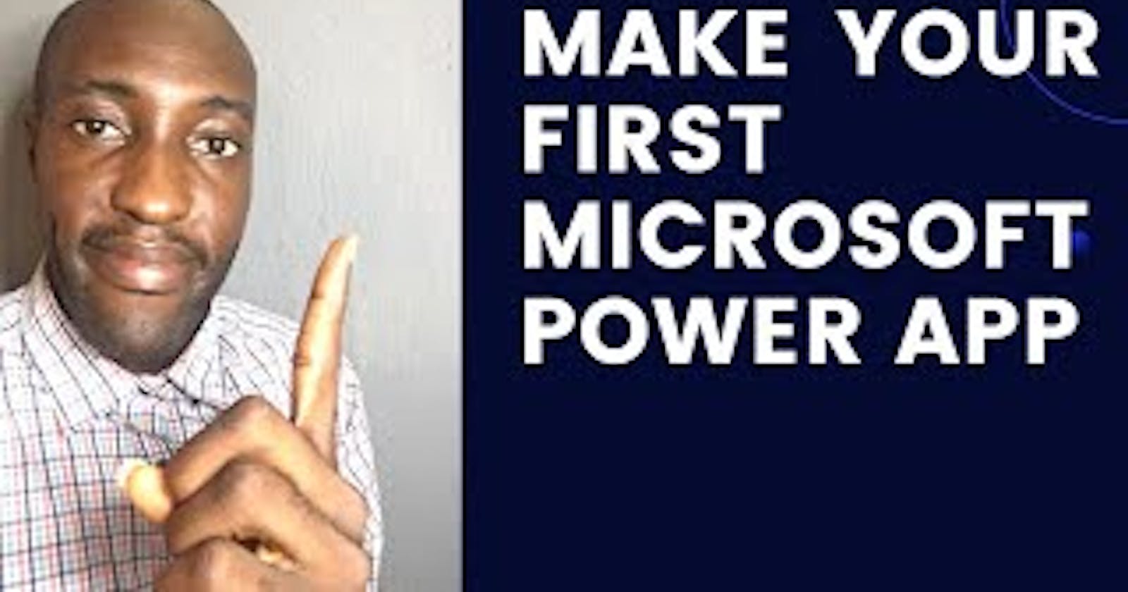 Are you thinking of making a mobile application? The Microsoft Powers Apps is a good way to start