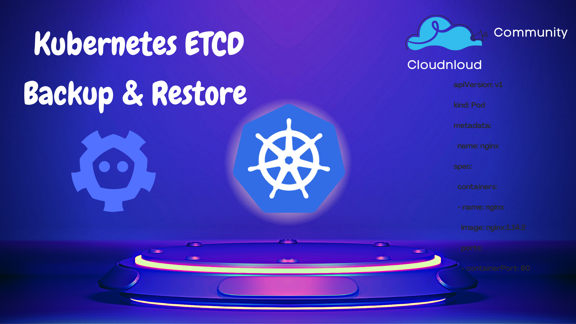 Backup and Restore Kubernetes ETCD