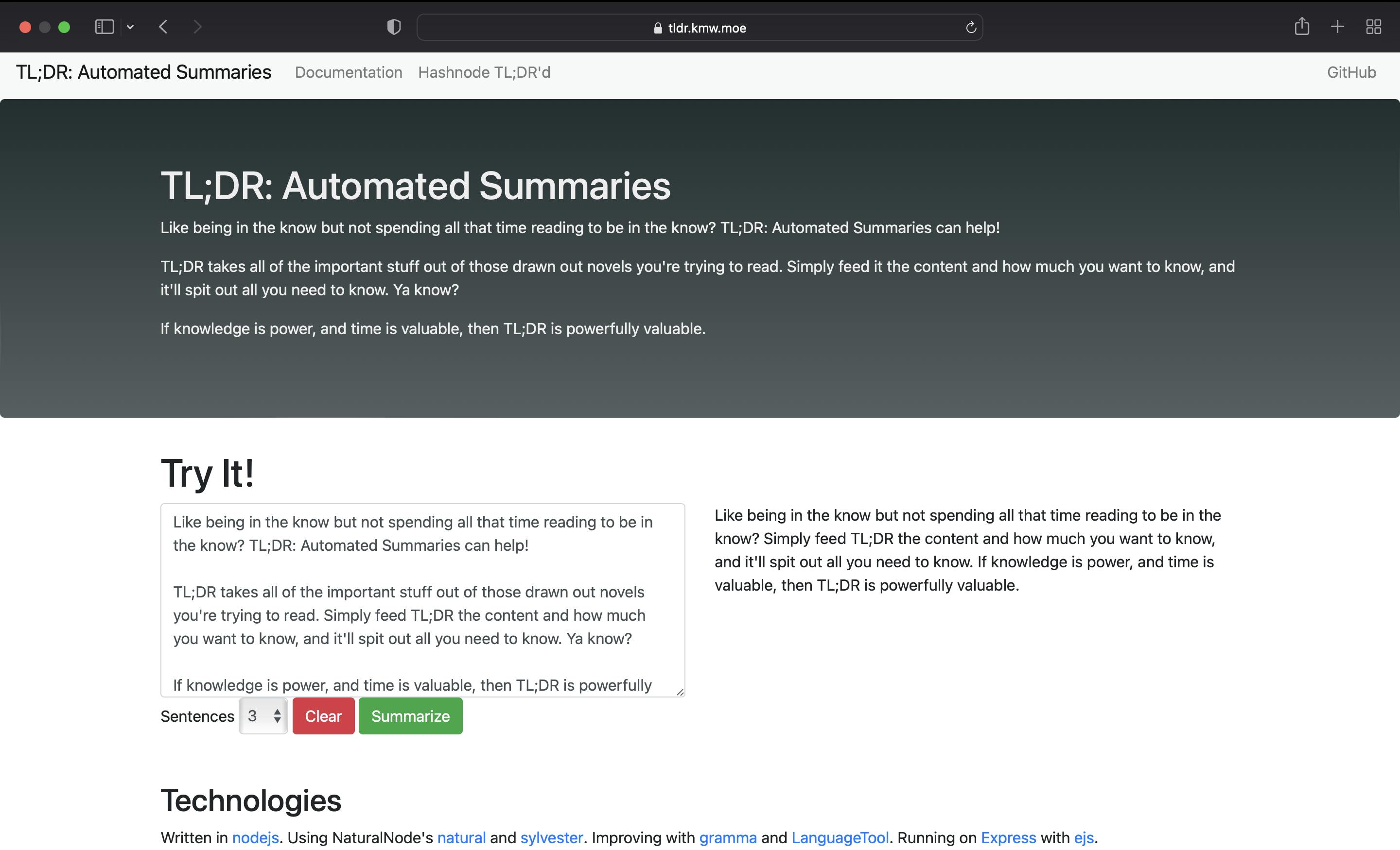 TL;DR: Automated Summaries.png