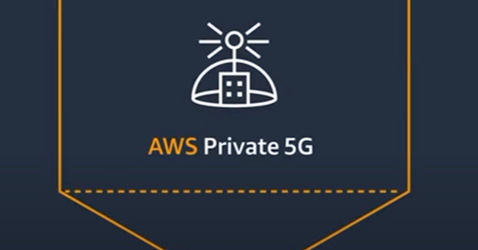 New AWS Private 5G is a great use case that I discovered during the Rogers Canada-wide network outage.
