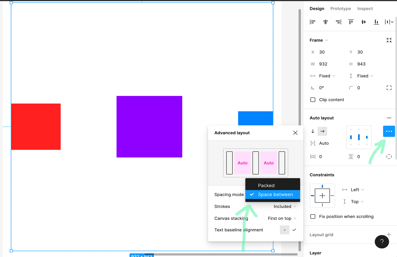 Figma auto layout = display: flex