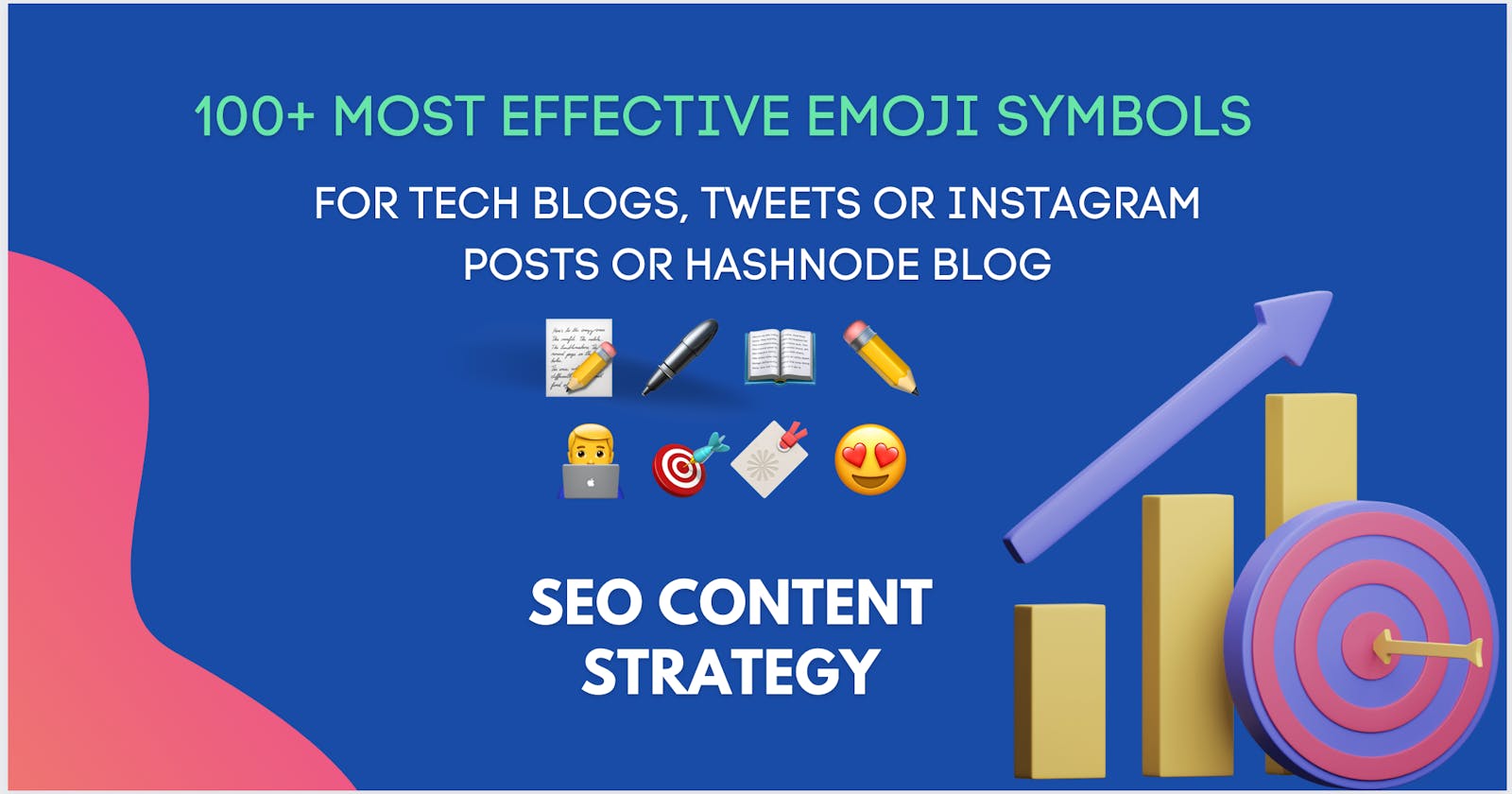 100+ Most effective emojis cheatsheet for tech blogs, tweets or instagram