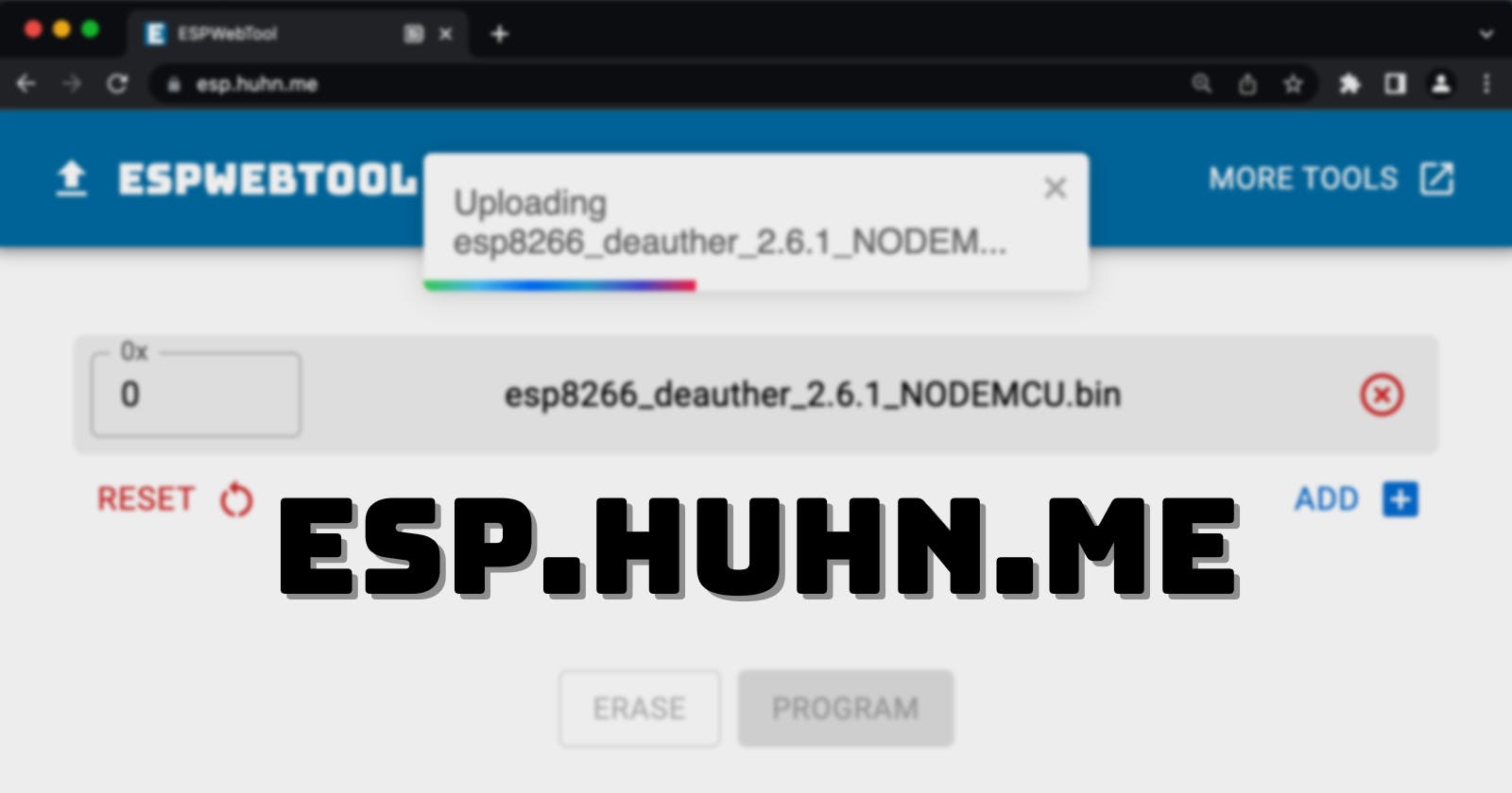 How to flash ESP32 or ESP8266 from your Browser