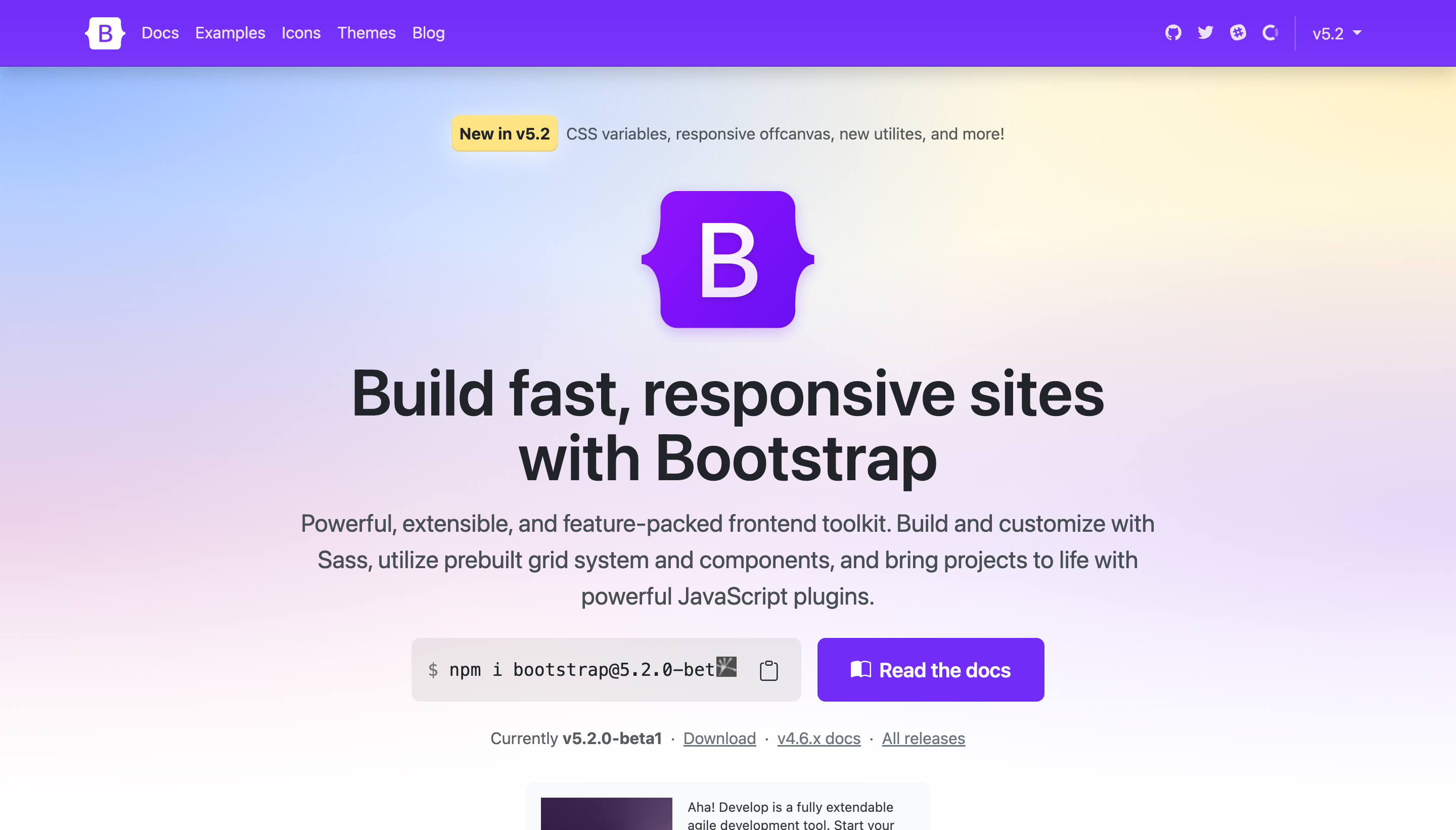 Bootstrap  The most popular HTML, CSS, and JS library in the world..png