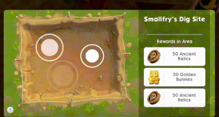 Sims Mobile Treasure Hunt example