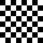 chessboard pattern, 8x8, like an actual chessboard