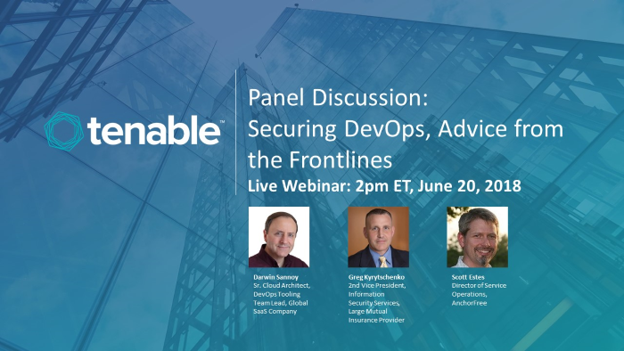 Webinar - Securing DevOps - Advice from the Frontlines